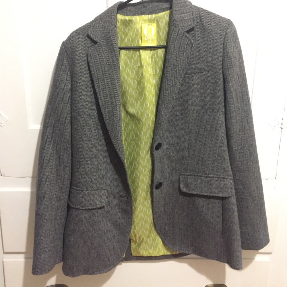 Herringbone Blazer S